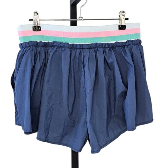 Anthropologie Daily Practice Drawstring Shorts, Skort, Blue, Pull On, Athletic,S - Picture 3 of 9